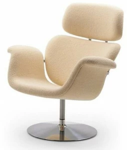 Artifort Кресло поворотное с подлокотниками Tulip