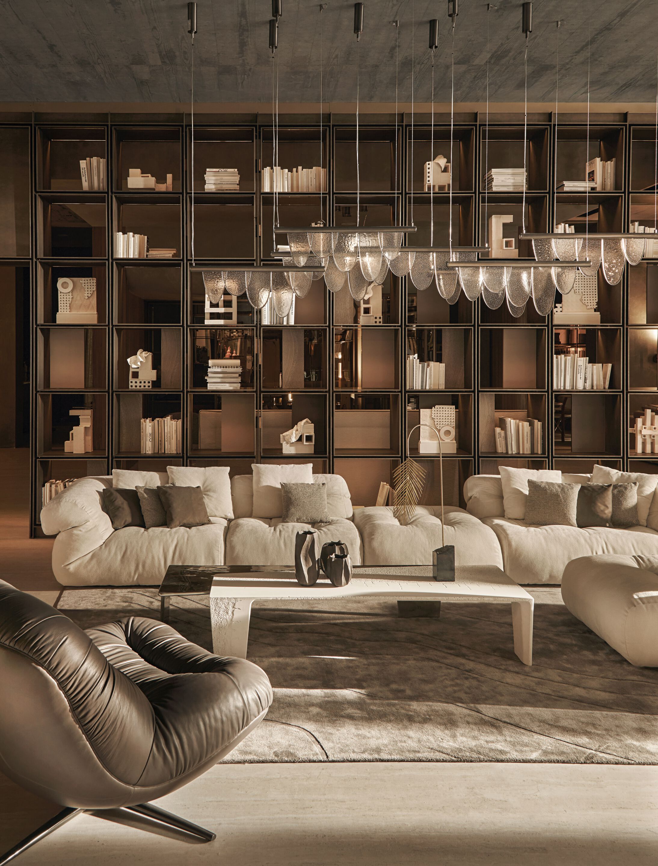 Кожаный модульный диван Visionnaire WALKER ARCH-00113242 - Вид №15