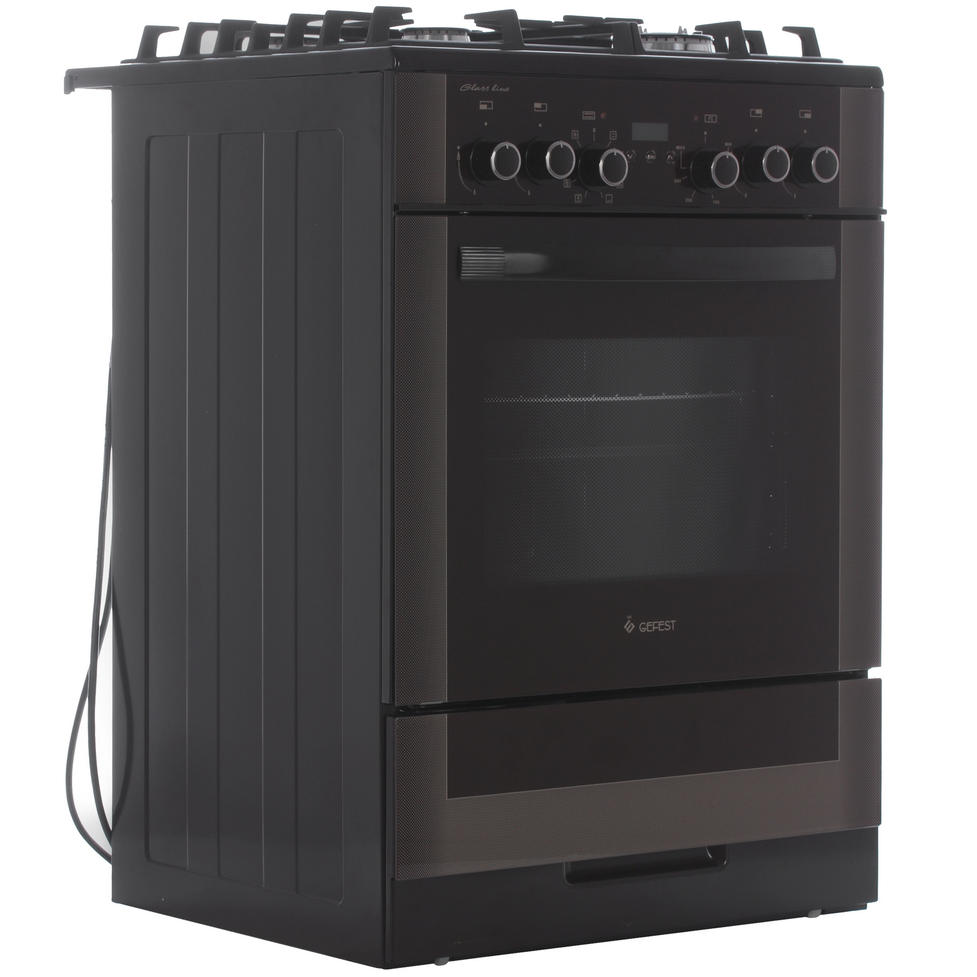 1266665 Комбинированная плита Gefest 6502-03 0245 коричневый STDN-0110195 - Вид №1