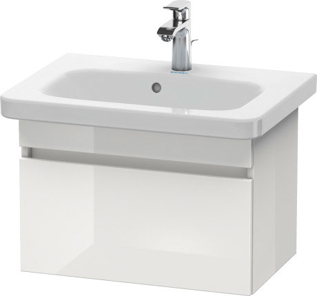 DS637903131 Тумбочка подвесная компакт DuraStyle #DS6379 580 x 368 мм Сосна серебристая, декор Duravit - Вид №1