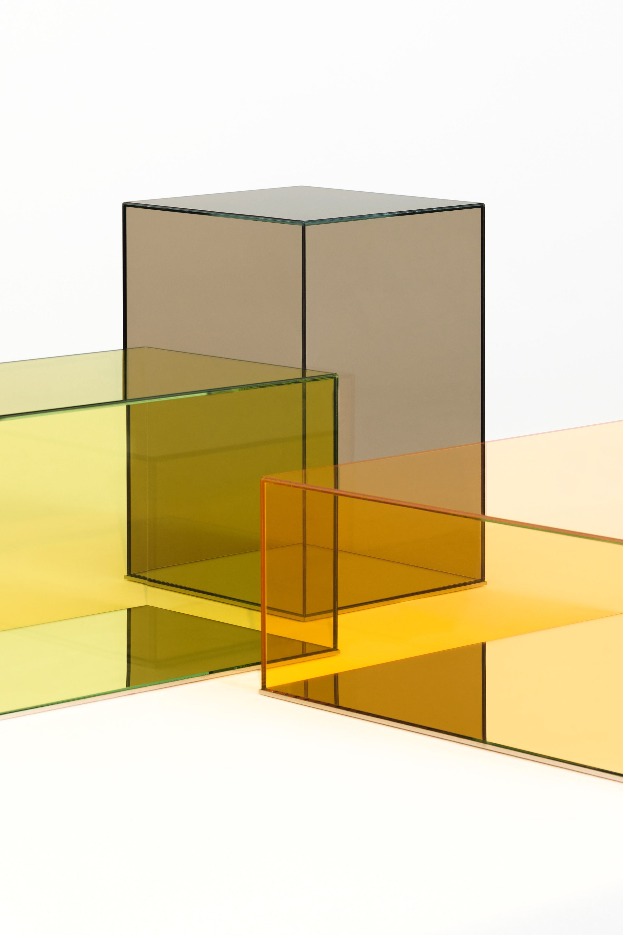 Низкий Хрустальный журнальный столик Glas Italia ARCH-00121013 - Вид №7