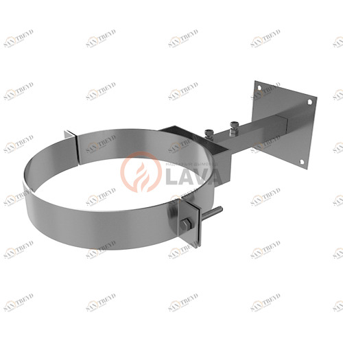 Кронштейн стеновой LAVA 300, телескоп 20-35, нерж. 439 (2,0) 3269