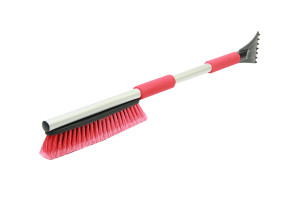 15922990 Щетка для снега M-71016RD со скребком и мягкой ручкой BLACK RED SF-X16RD Megapower