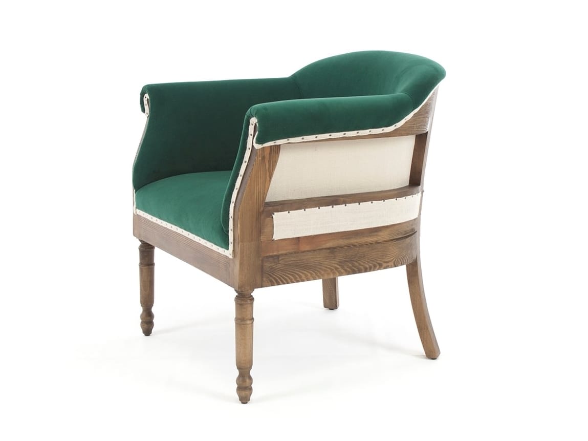 Бархатное кресло с подлокотниками CREARTE COLLECTIONS Paris Essence ARCH-00153221