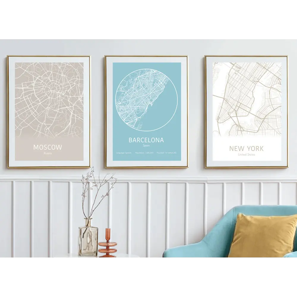 Постер Нью-Йорк 39x49 см АРТ ДИЗАЙН STLM-2203727 - Вид №1