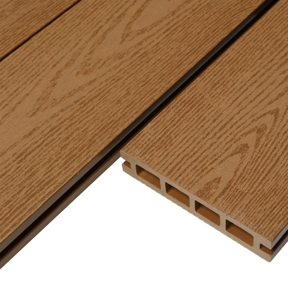 Террасная доска ДПК CM Decking Nature цвет Дуб 3000x135x25 мм двусторонняя вельвет/структура дерева 0.405 м² STLM-2026329 - Вид №2