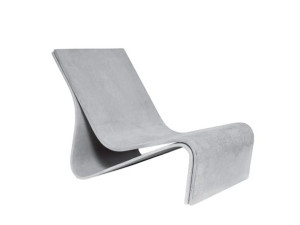 Бетонное садовое кресло