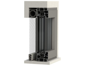 Утопленный рольставни москитная сетка