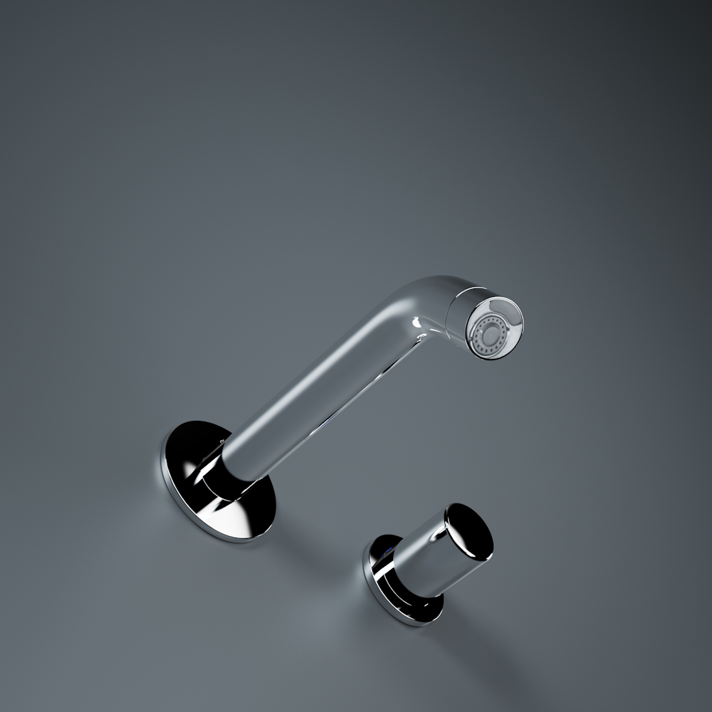 R336-B Бесконтактный сенсорный кран с рычагом регулировки температуры Duten  - Вид №1