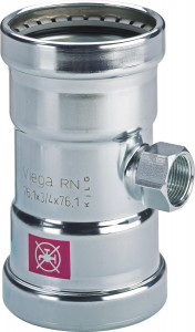 Viega Тройник Prestabo XL 1117.2XL (598082)