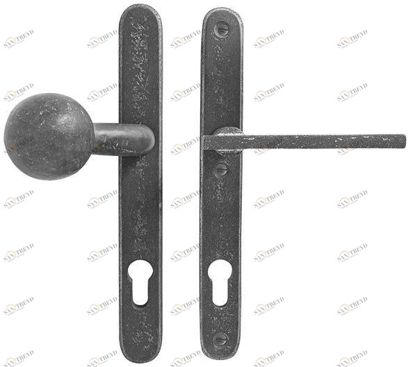 Dauby Ручка для входных дверей с накладкой Pure® 17063