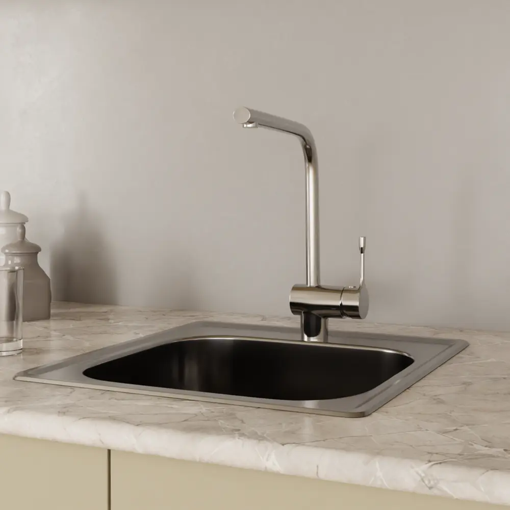 Смеситель кухонный Ideal Standard Ceralook общая высота 34.8 см цвет хром STLM-2074410