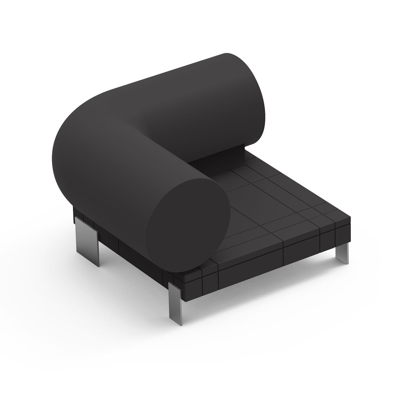 Полиэтиленовый садовый диван Lyxo Design RHOR ARCH-00023646 - Вид №10