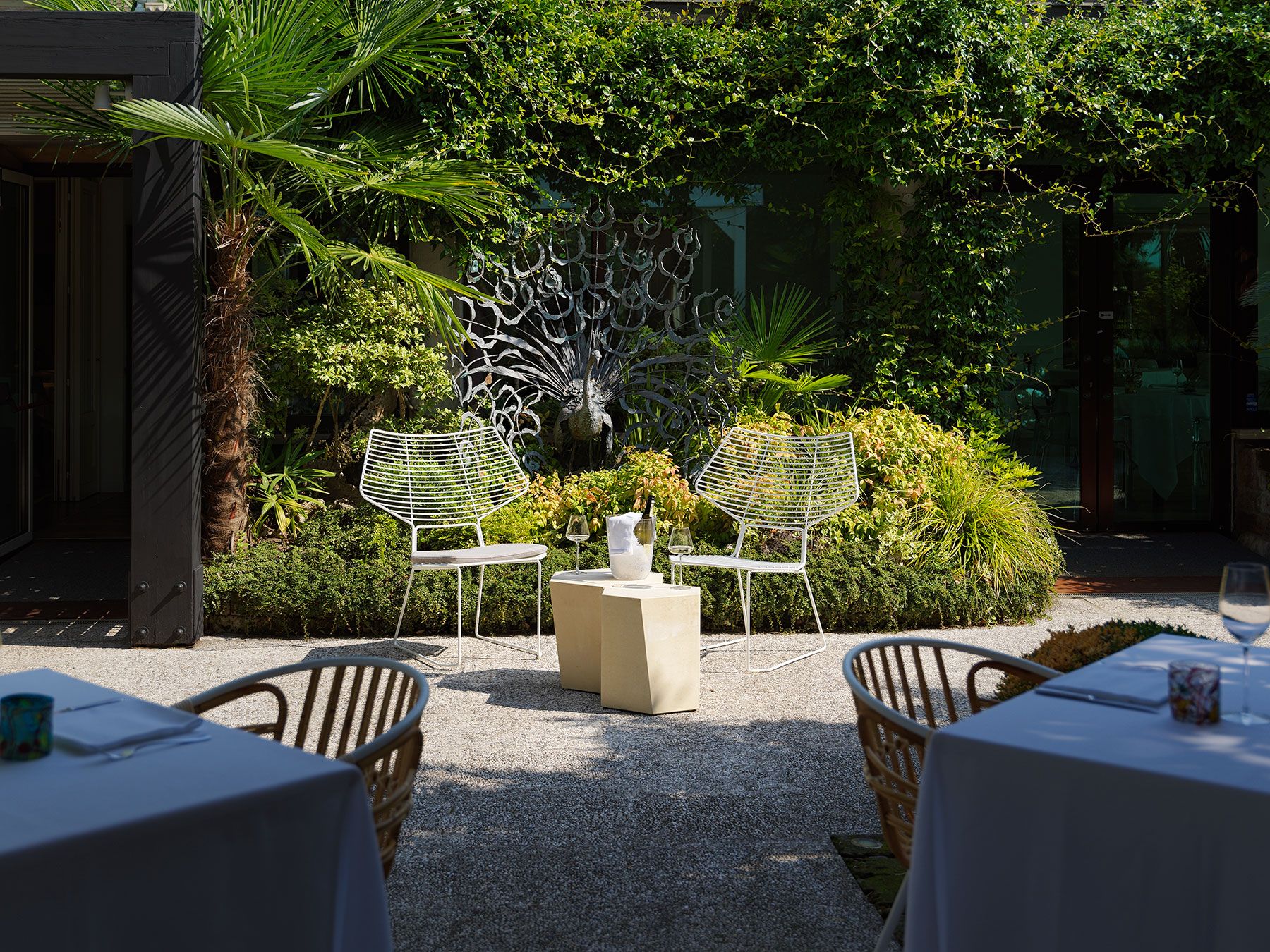 Металлический сани сад стул Casamania & Horm иностранец ARCH-00150697 - Вид №3