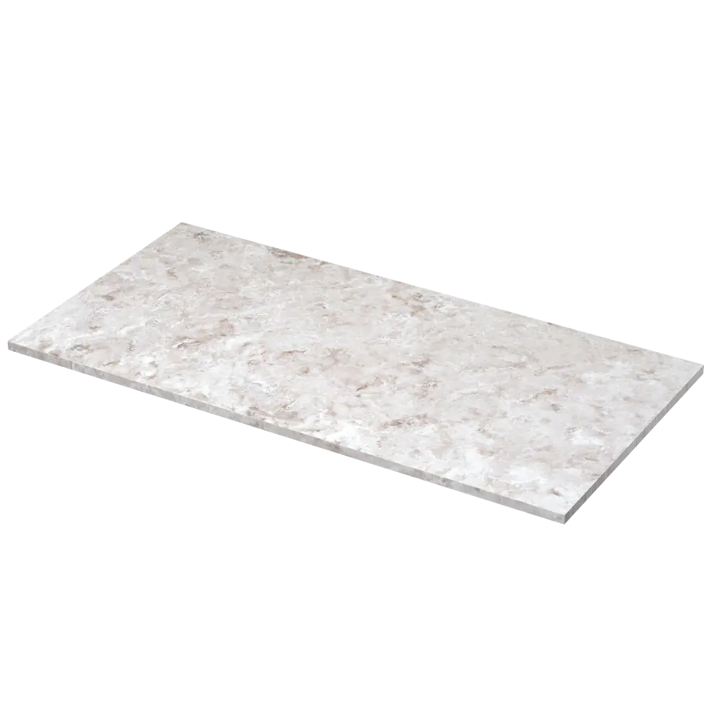 Столешница кухонная Раффиа 100x100x2 см искусственный камень цвет бежевый 89398960 STLM-2071861 Santreyd Раффия - Вид №5