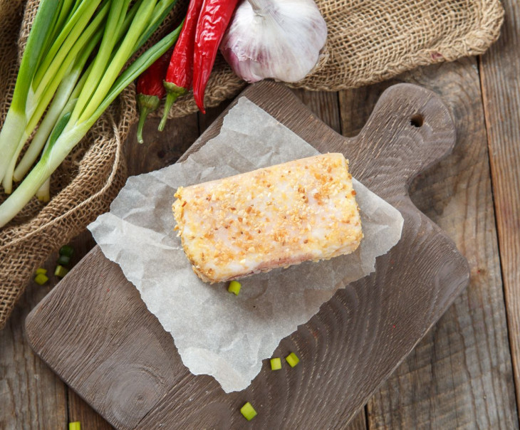 4048 Сало соленое с чесноком Вкусляндия  - Вид №1