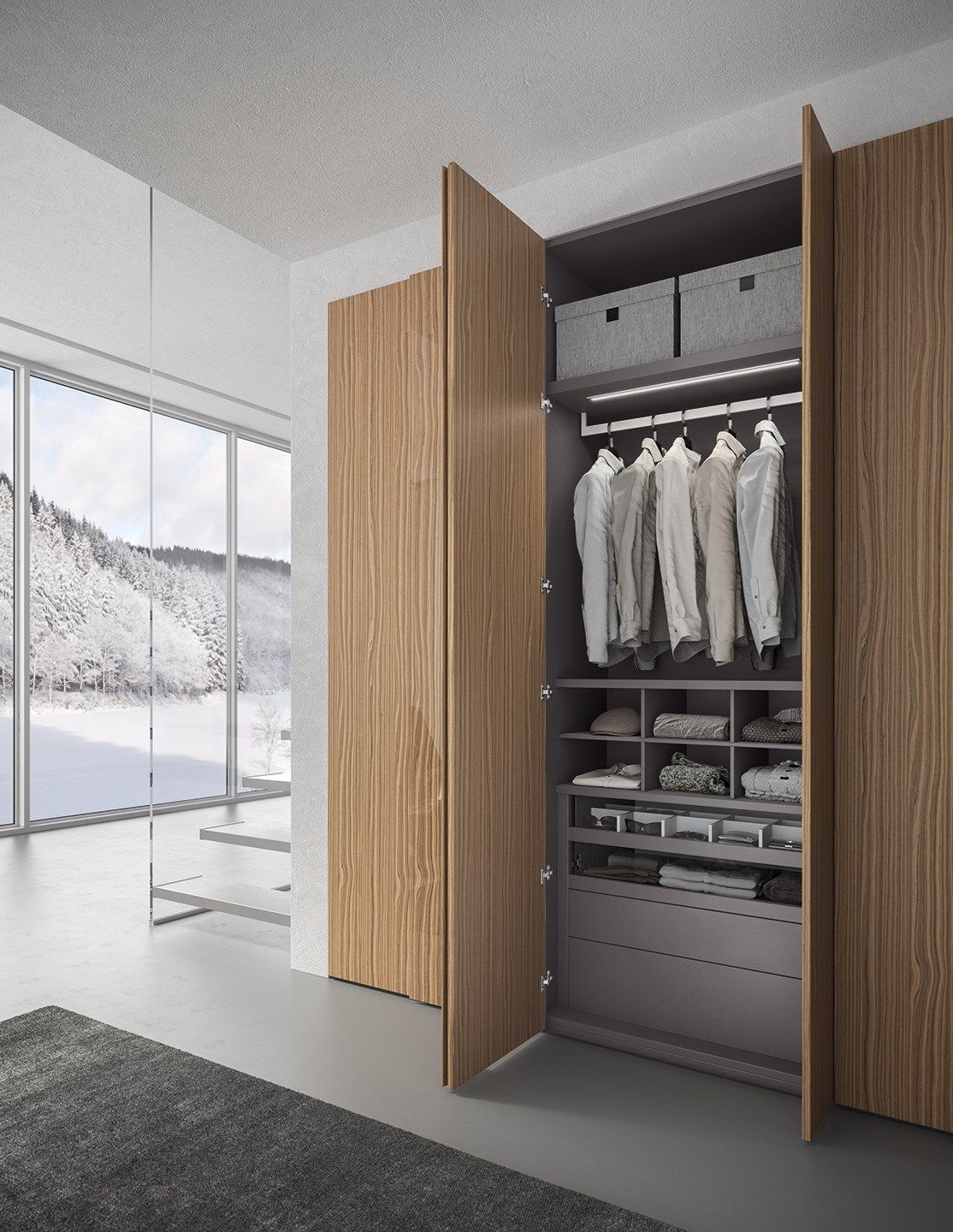 Шкаф с гладкой створкой TUMIDEI Armadio ARCH-00130805 - Вид №14