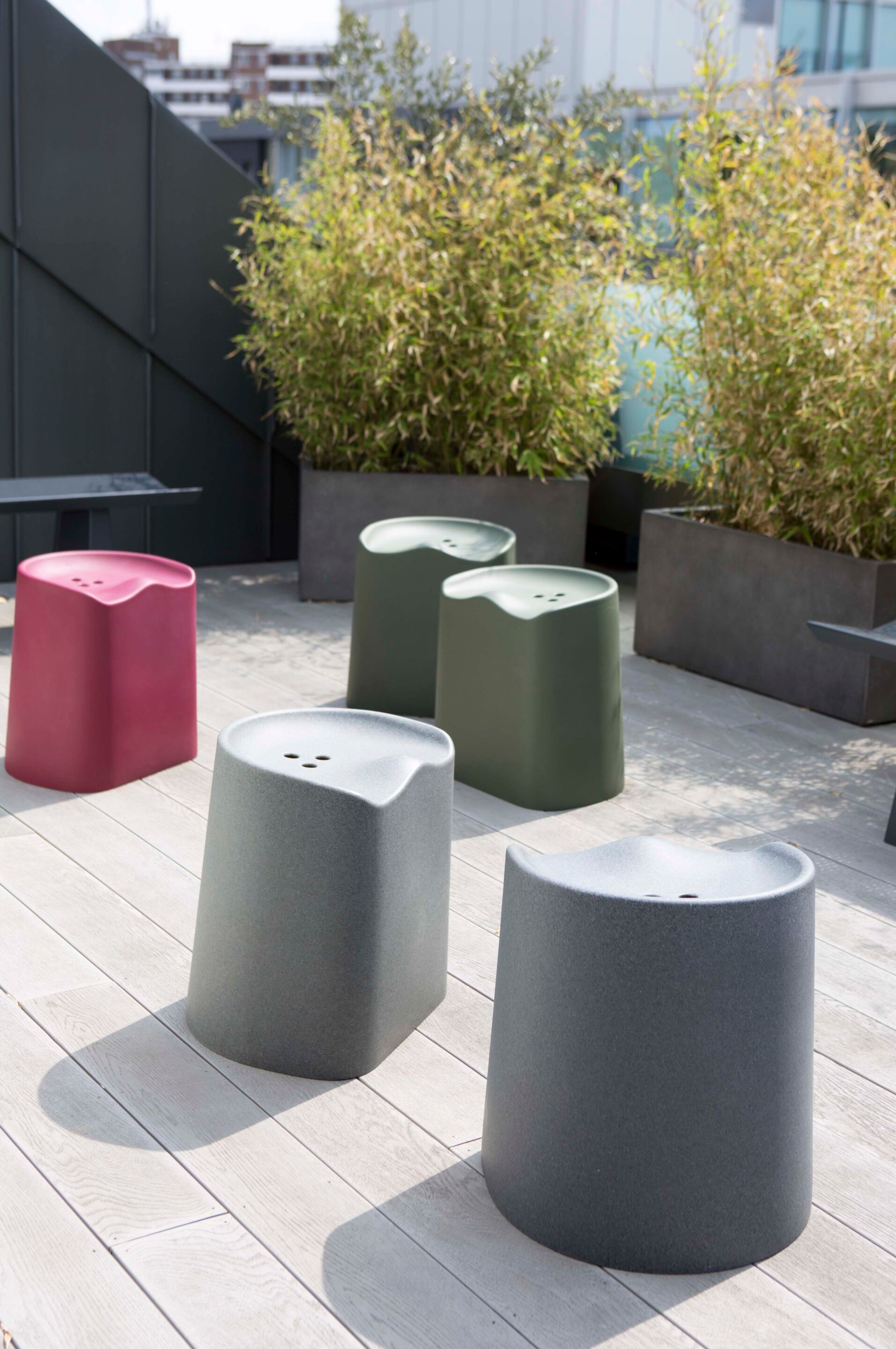 Штабелируемый стул из полиэтилена Established&Sons BUTT ARCH-00017124 - Вид №11