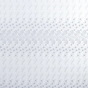 Тюль с вышивкой на сетке «Цветы» 1 п/м 290 см цвет белый