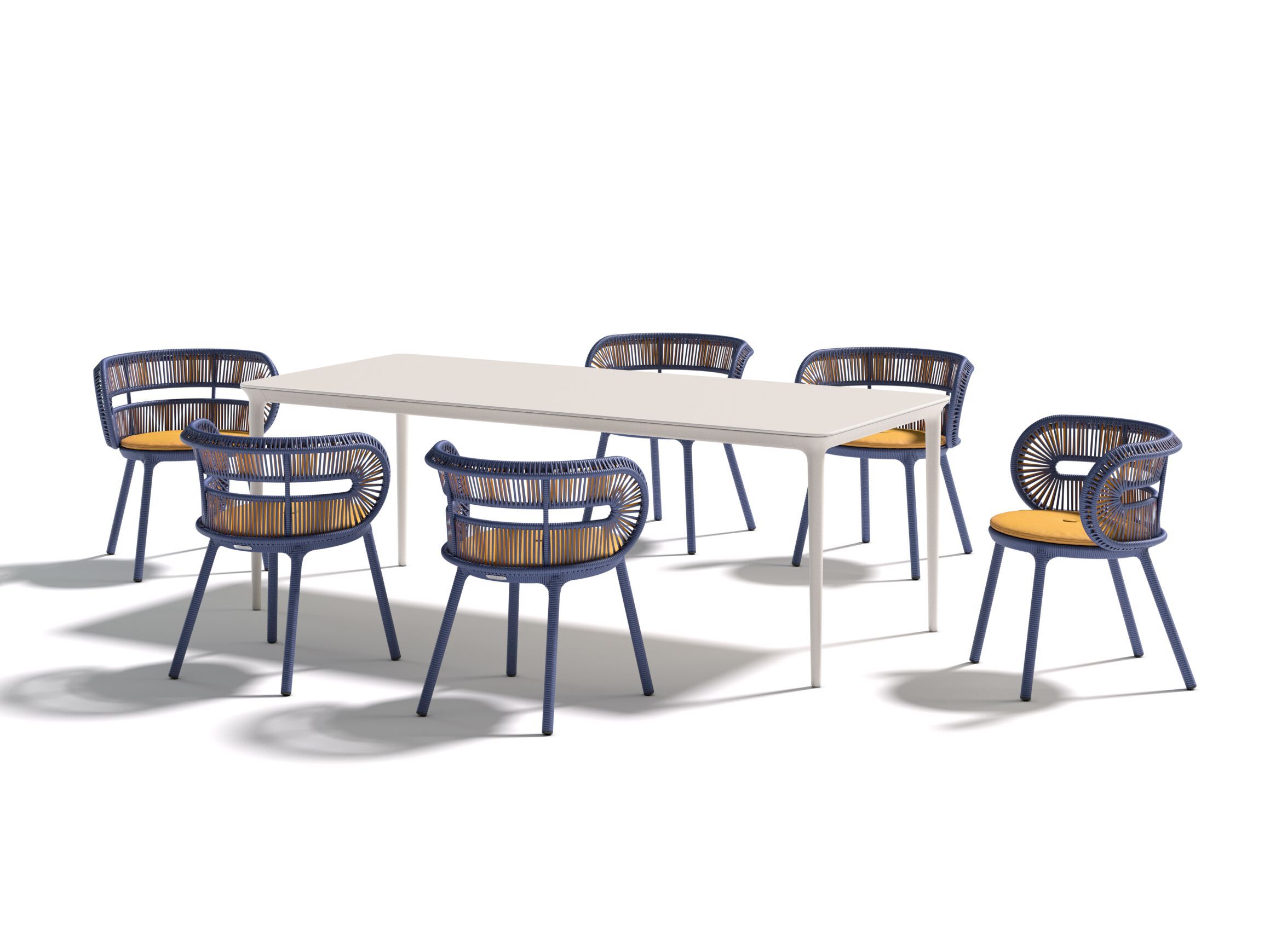 Синтетическое волокно сад стул DEDON CIRQL NU ARCH-00107891 - Вид №3