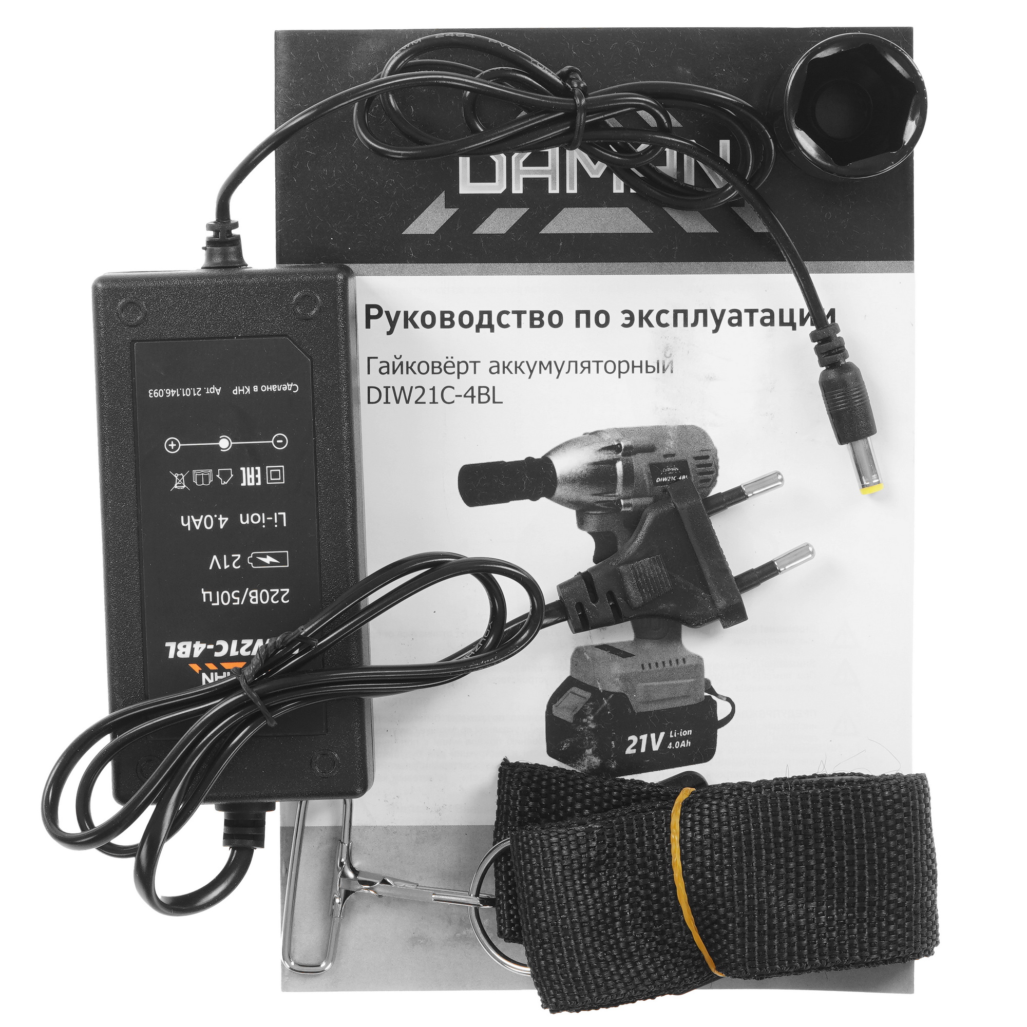 Гайковерт BRAIT DIW21C-4BL 9230646 STDN-0077231 - Вид №6