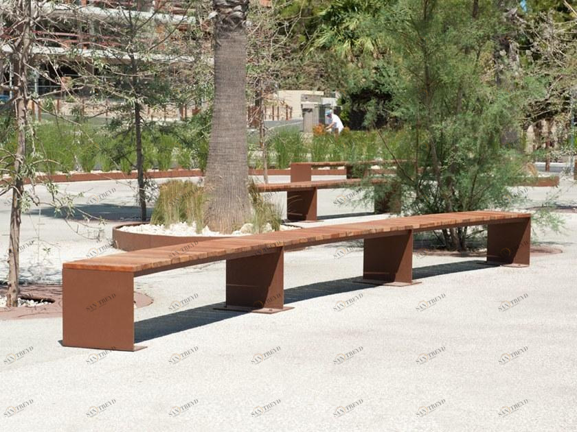 CYRIA Изогнутая скамья без спинки sun-id-1507582