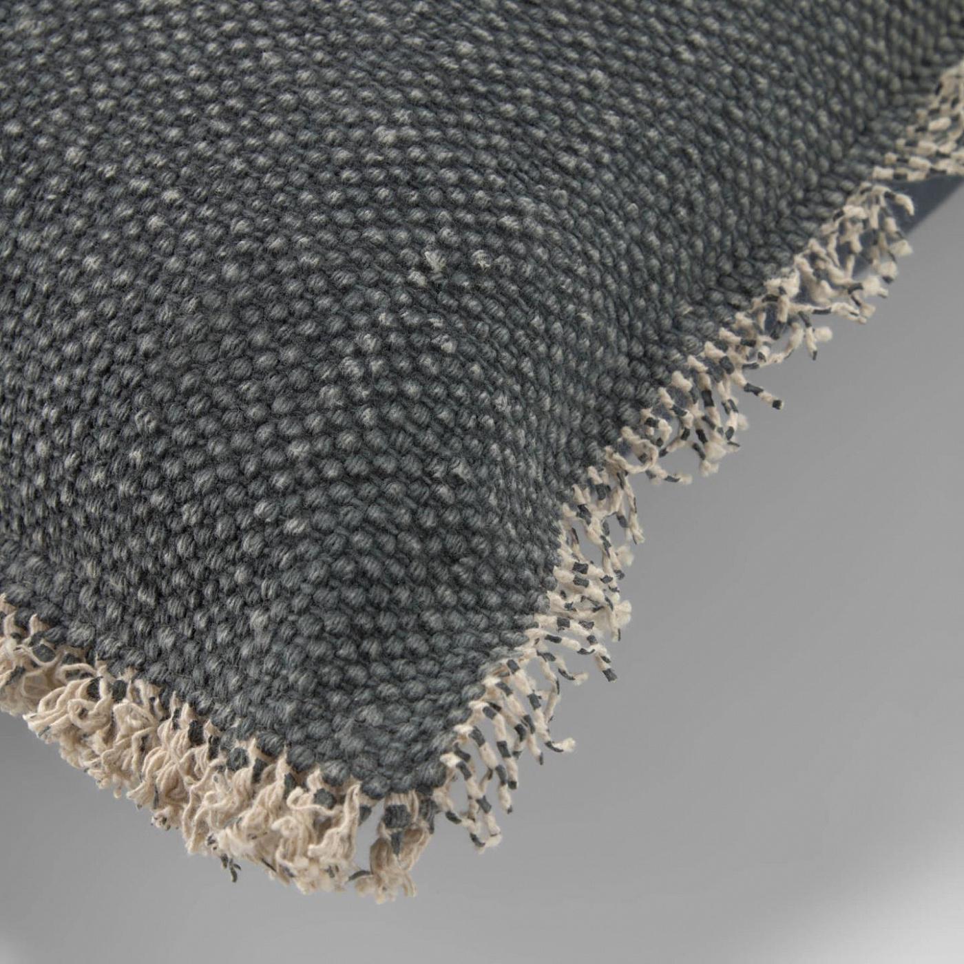 090878 Чехол для подушки 30 x 50 cm темно-серый La Forma Camily  - Вид №1