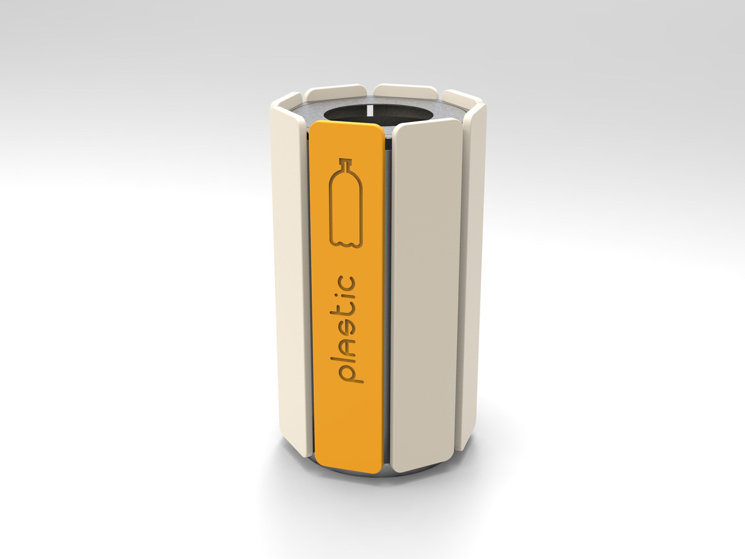 Полиэтиленовая корзина для мусора для раздельного сбора Donye EVERON ARCH-00109900 - Вид №8