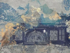 Tecnografica Резиновые обои с цифровой печатью и пейзажами Collezioni d'arte 56221-1