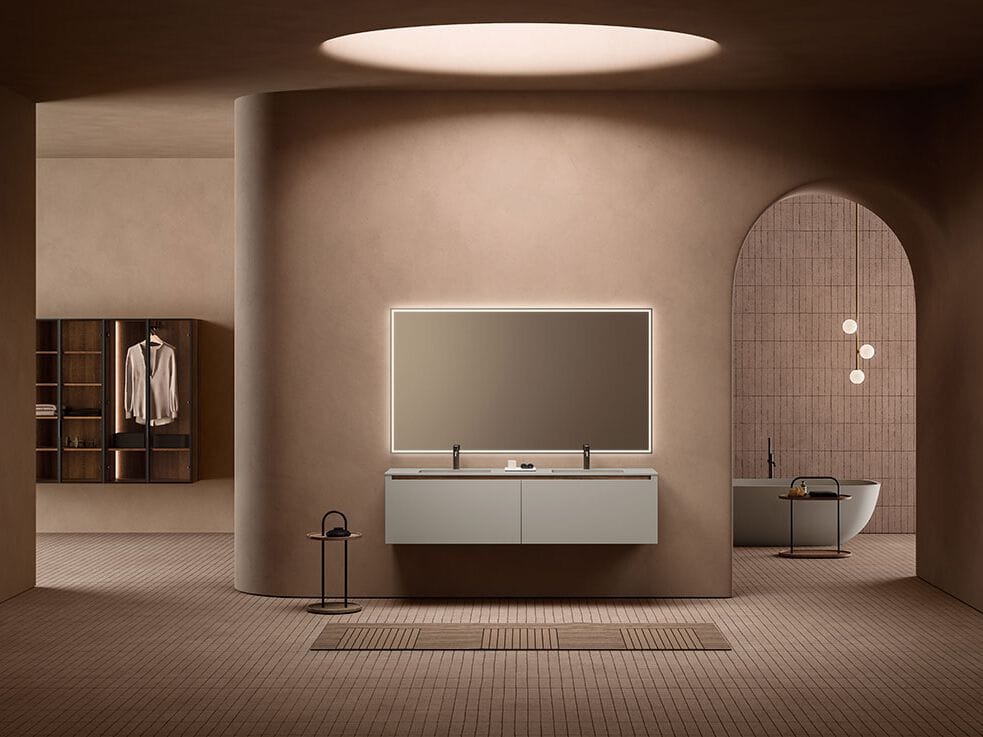 Высокий и овальный деревянный журнальный столик Inbani NORM ARCH-00048959 - Вид №6