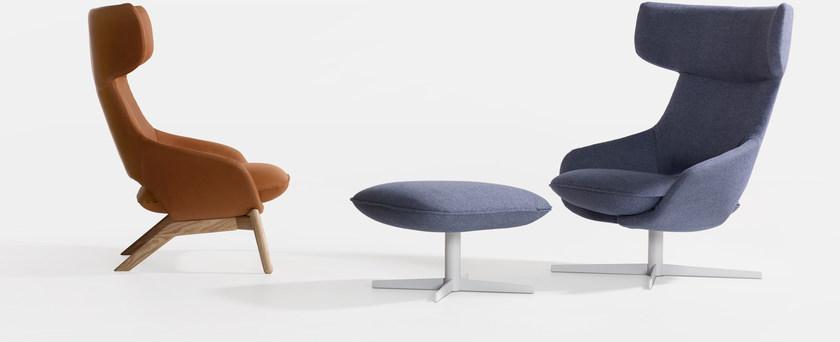 Artifort Кресло поворотное с 4-мя спицами Kalm sun-id-1379656 - Вид №2