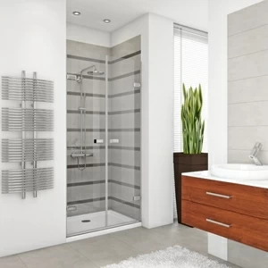 Душевые двери в нишу 90x200 GK-862 стекло прозрачное 6 мм GUTEWETTER TREND DOOR
