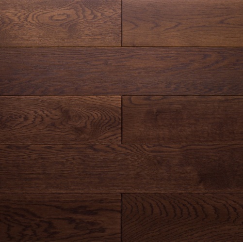 Массивная доска Amber Wood Brandy Дуб Рустик с брашью (Текстурированная) 300-1500х120 мм 2000300007 - Вид №1