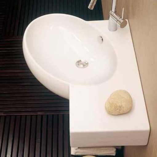 18997 Накладная раковина на столешницу  овальная Ceramica Hidra  - Вид №4