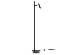 Регулируемая металлическая светодиодная напольная лампа