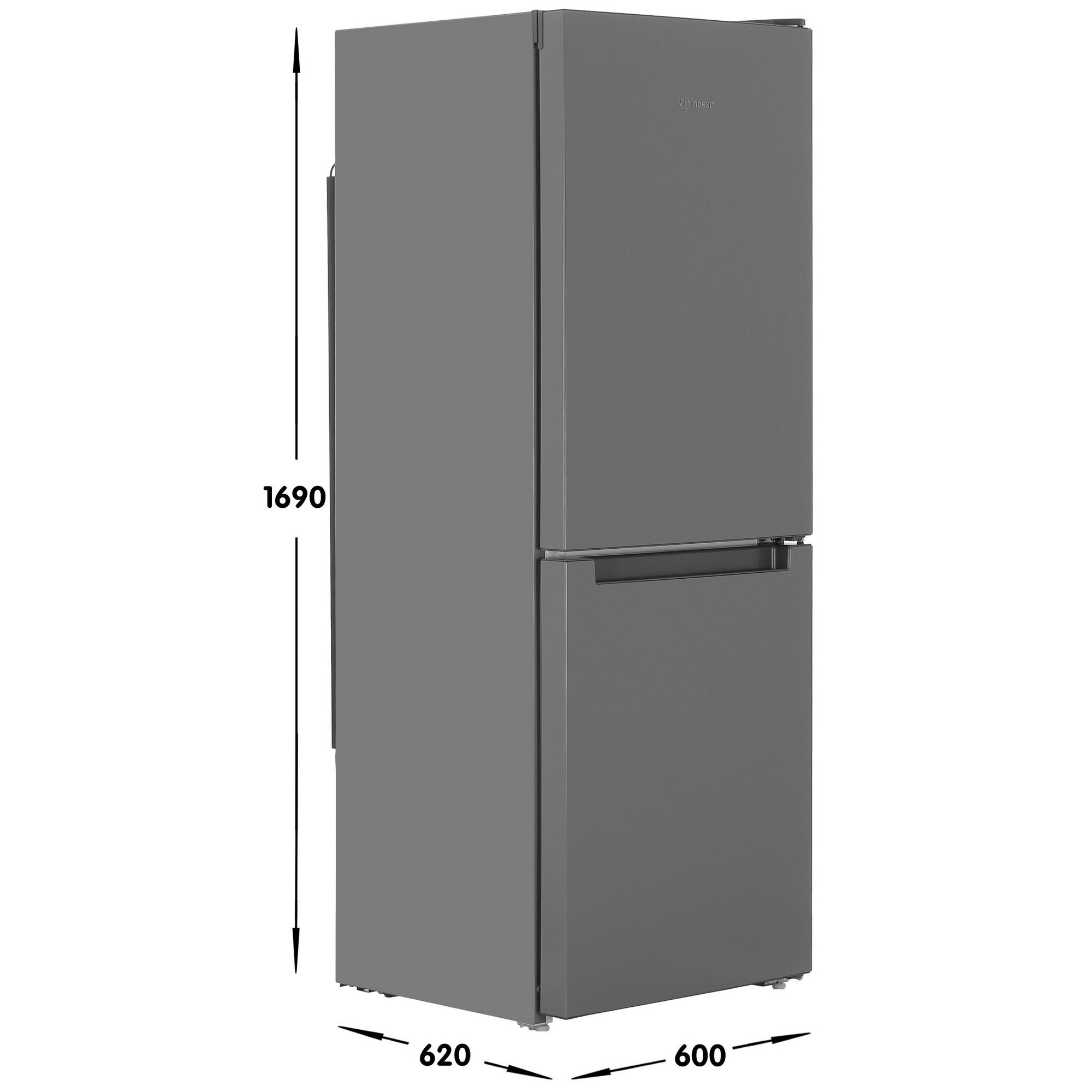 9086580 Холодильник с морозильником   Indesit ITS 4160 G серебристый STDN-0150914 - Вид №6