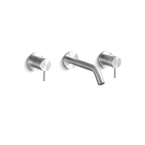 Настенный комплект из 2 отдельных смесителей с изливом DEC353 linki