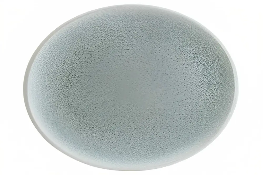 91246221 Блюдо сервировочное Bonna Luca 24x3x31 см фарфор цвет серый STLM-0860637
