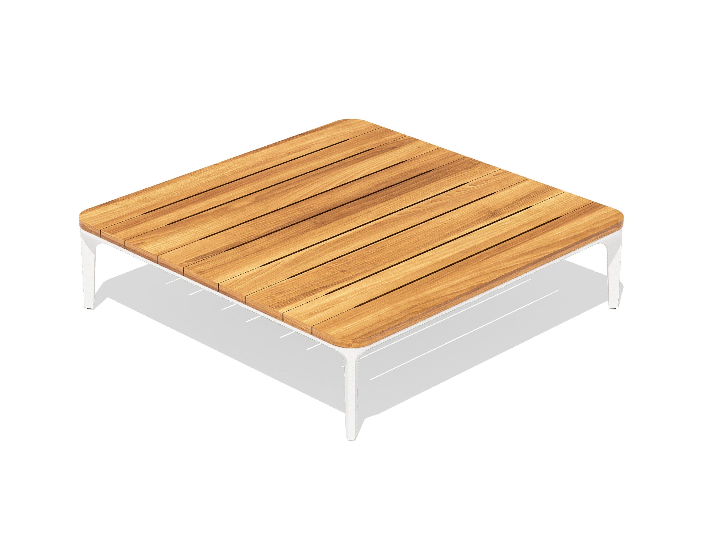 Квадратный стол из тикового дерева Sovet Italia ARCH-00140102