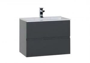 Тумба под раковину Aquanet Алвита 70 серый антрацит
