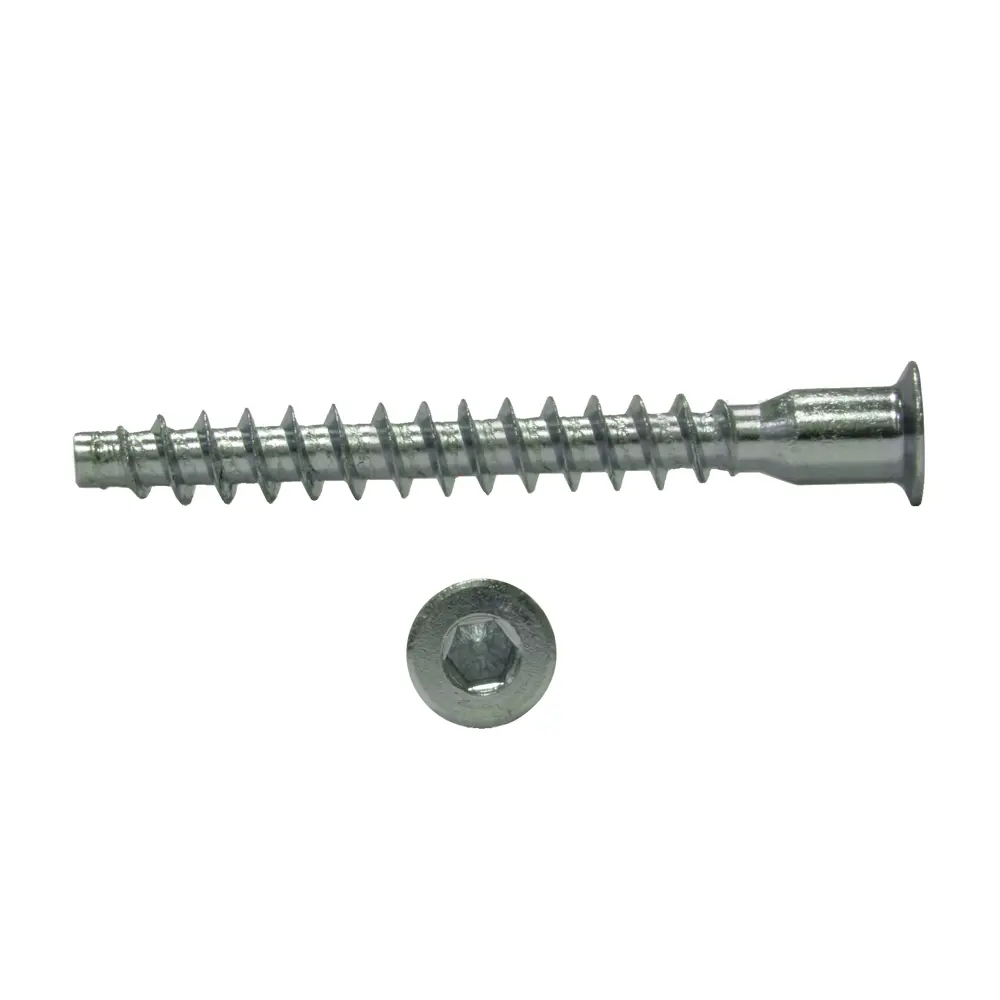 Конфирмат DIN 7541 7x40 мм сталь цвет цинк 8 шт. 89403039 STLM-2071967 Santreyd 