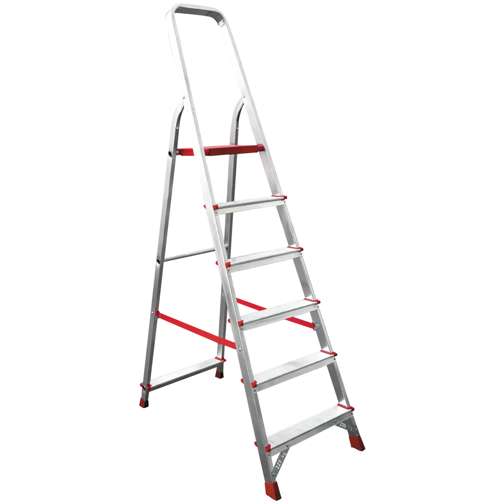 Стремянка Новая Высота Артель 3110 - 6-ступенчатая алюминиевая лестница для дома 82695047 STLM-0034312 - Вид №1