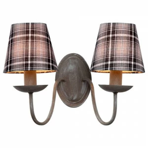 Бра Arte Lamp Scotch A3090AP-2GY ARTE LAMP  077266 Коричневый