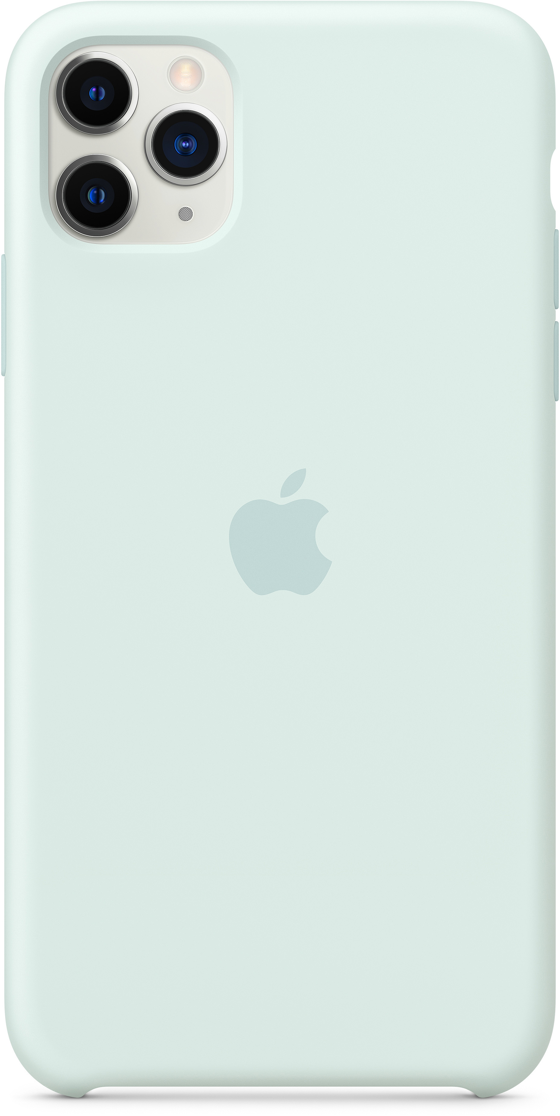 MY102ZM/A Iphone 11 pro max silicone case - seafoam Apple Santreyd  - Вид №1