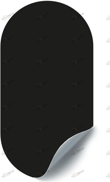 Groovy Magnets Однотонный клейкий декор Chalkboard St-ch-ov-49x90