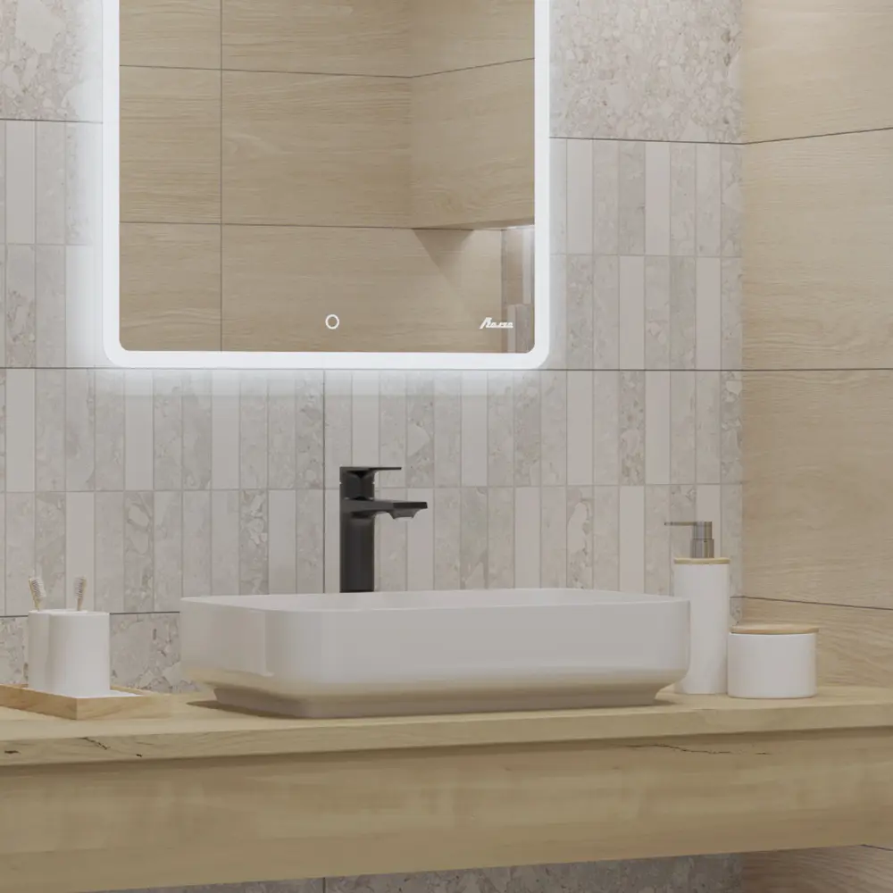 Декор настенный LB Ceramics Спектр 30x60.3 см 1.44 м² матовый цвет серый STLM-2074560