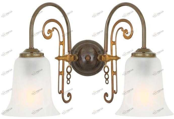 Mullan Lighting Настенный светильник с прямым светом ручной работы Medan Mlwl347 