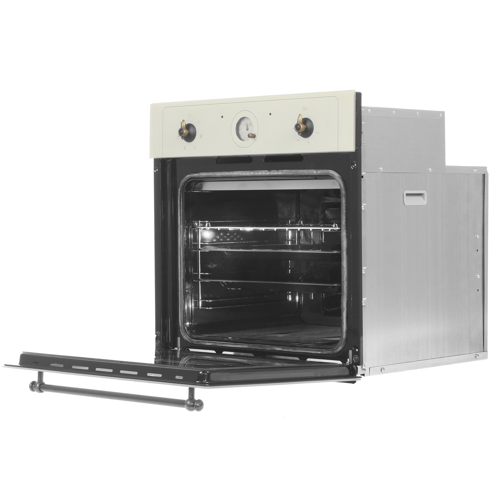 8167655 Электрический духовой шкаф De Luxe 6006.05эшв-060 бежевый STDN-0142494 - Вид №4