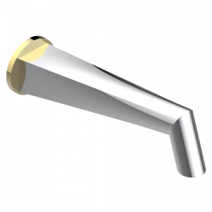 G6C-22G Излив для ванны встраиваемый в стену - ГОЛИАФ Thg-paris Metamorphose с углеродным волокном Хром-золото