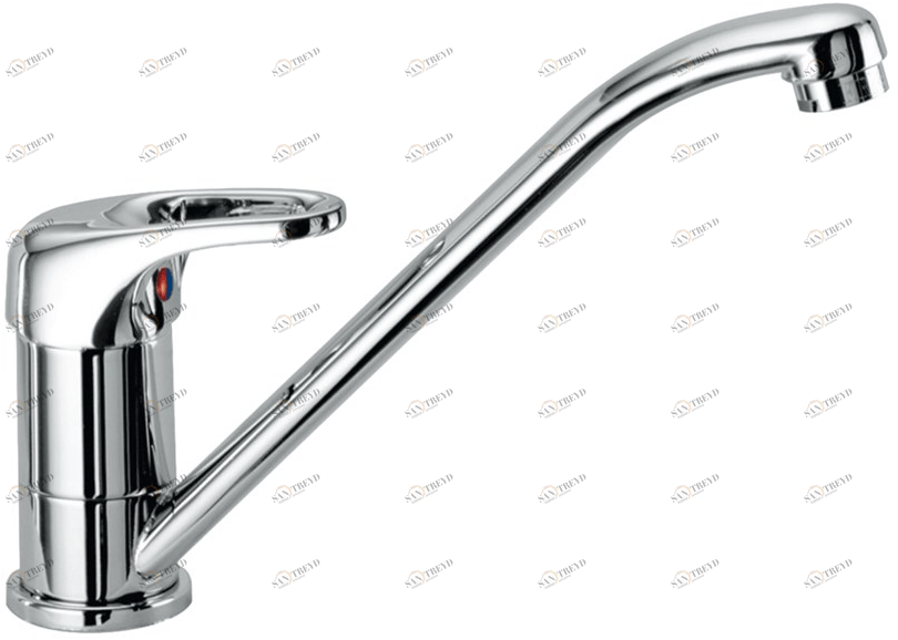 Fir Italia Смеситель кухонный из латуни на столешнице с поворотным изливом Modern kitchens sun-id-1471915